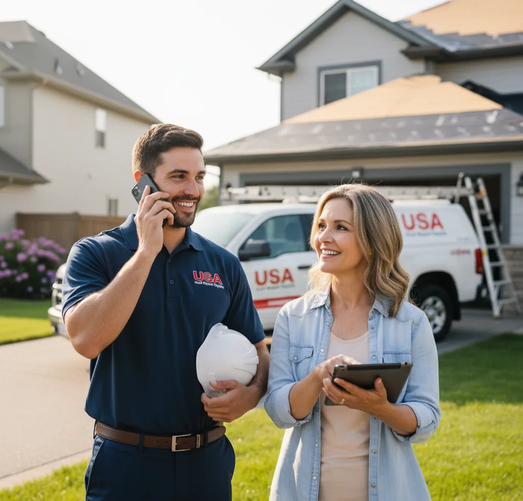 USA Roof Repair Experts customer support in Armuchee